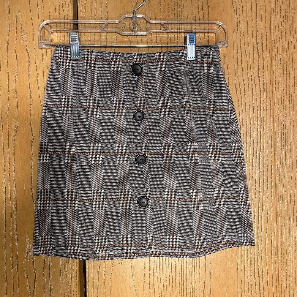 Love Culture Button Down Skirt